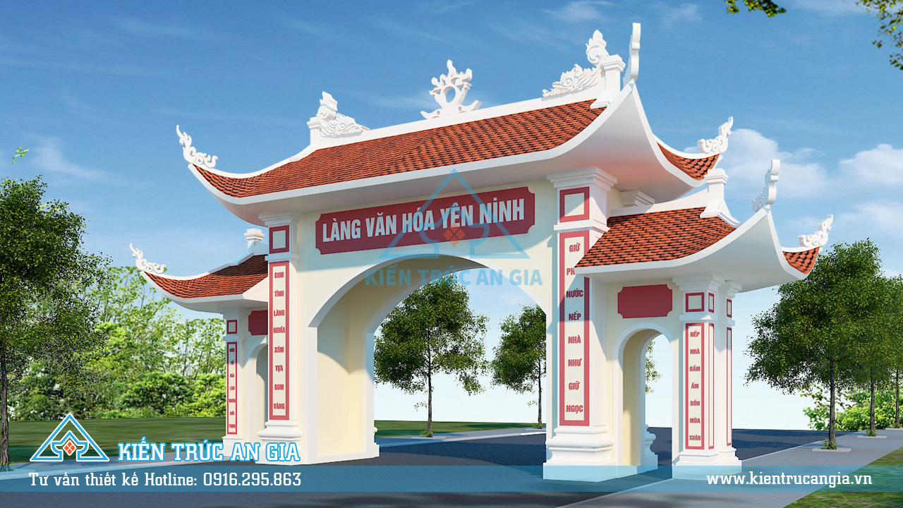Cổng làng -Yên Ninh