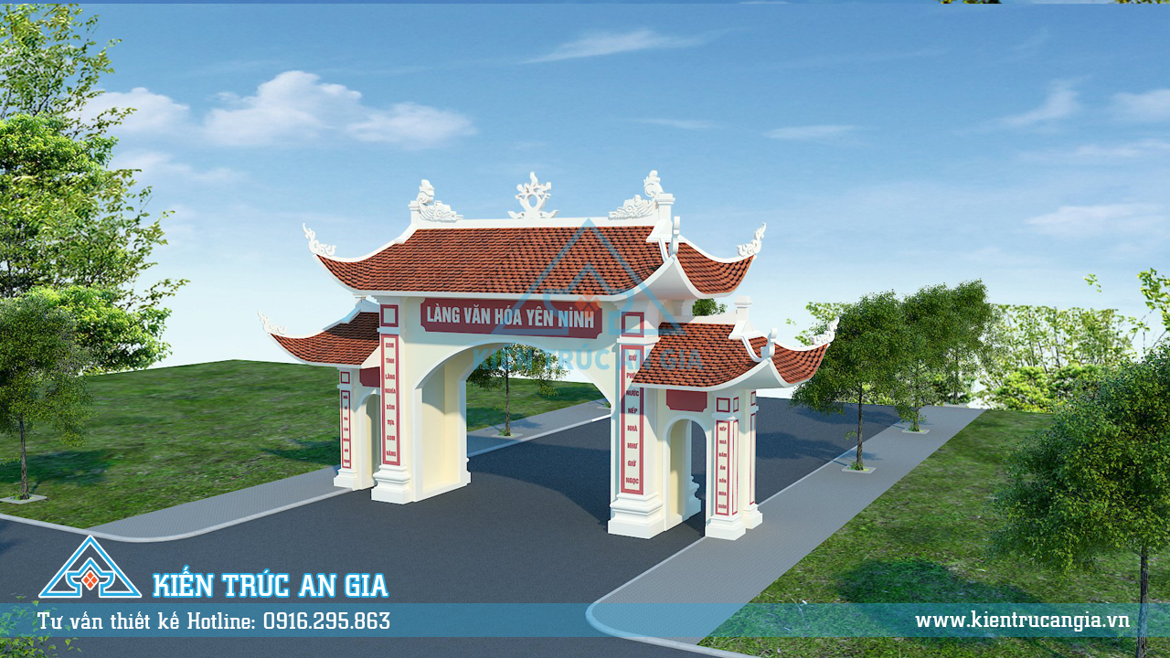 Cổng làng -Yên Ninh